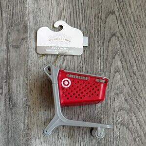 Target Red Shopping Cart Ornament